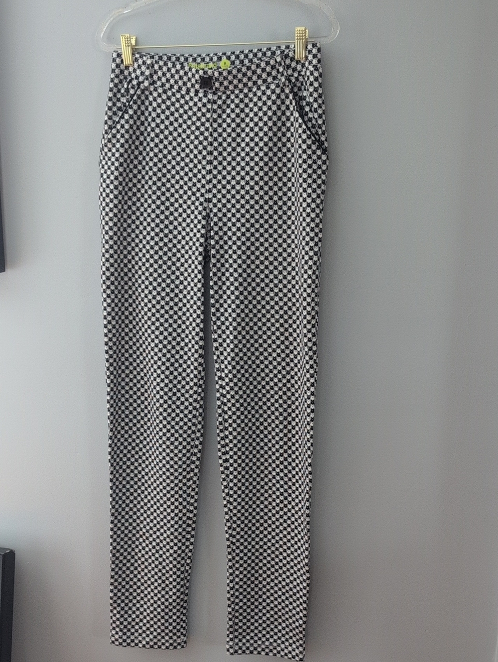 Black and White Checkered Women’s Skirt